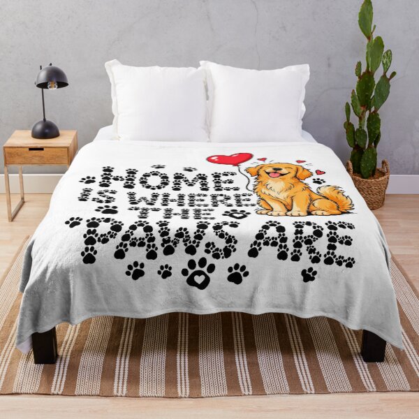 Item preview, Inicio Paws Happy Retriever Arte Dueño de perro designed and sold by chattsuede.