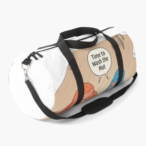 Item preview, Smelly Yoga Mat Funny Bigfoot Cartoon Cute Workout Humor Design designed and sold by Whimsy Trail Co.