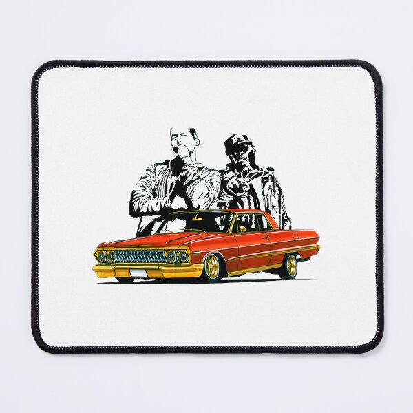 Item preview, Exclusive Modern American Lowrider Chevy Impala V Coupe Drawing Artwork designed and sold by ADOOL.