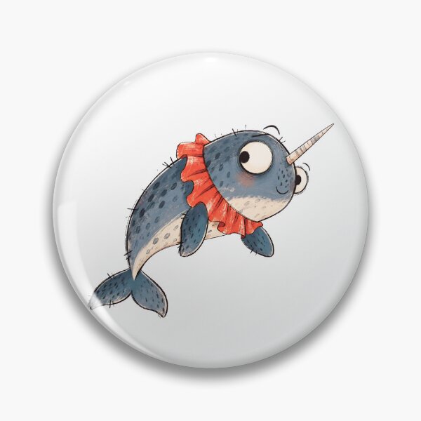 Item preview, Narwhal in a Soft Ruffle designed and sold by The-Art-of-D.