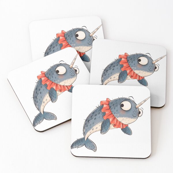Item preview, Narwhal in a Soft Ruffle designed and sold by The-Art-of-D.