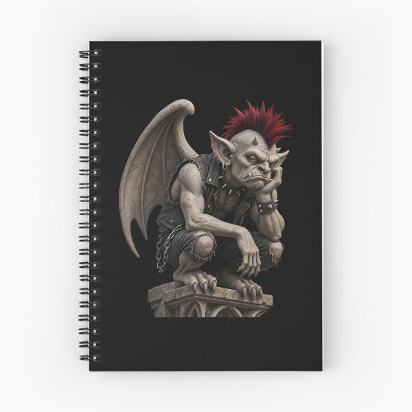 Item preview, Punk Gargoyle Halloween Gothic Art designed and sold by Ingorgia Studio.