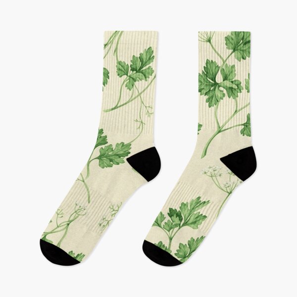 Aperçu de l'œuvre Motif botanique de persil frais créée et vendue par SassyArtistry.