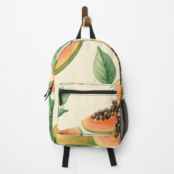 Item preview, Watercolor Papaya Tropical Fruit Pattern designed and sold by SassyArtistry.