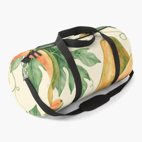 Item preview, Watercolor Papaya Tropical Fruit Pattern designed and sold by SassyArtistry.