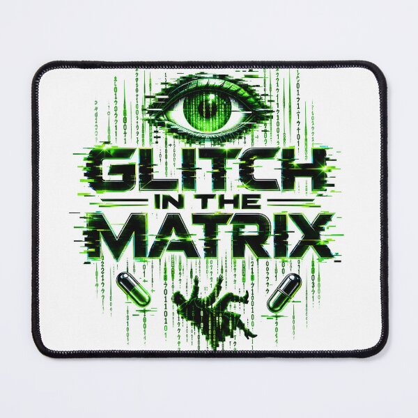 Artikelvorschau, Glitch-Art, visuelle Verzerrung, psychedelische Designs, digitaler Glitch, surreale Kunst entworfen und verkauft von TrueArtVibes.
