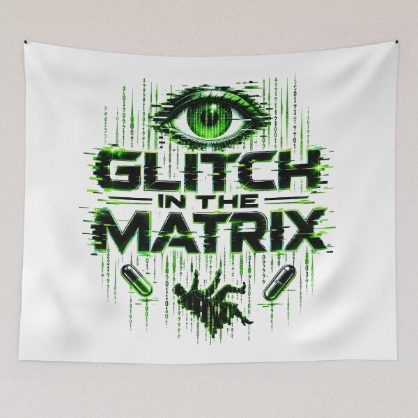 Item preview, glitch art, visual distortion, trippy designs, digital glitch, surreal art designed and sold by TrueArtVibes.