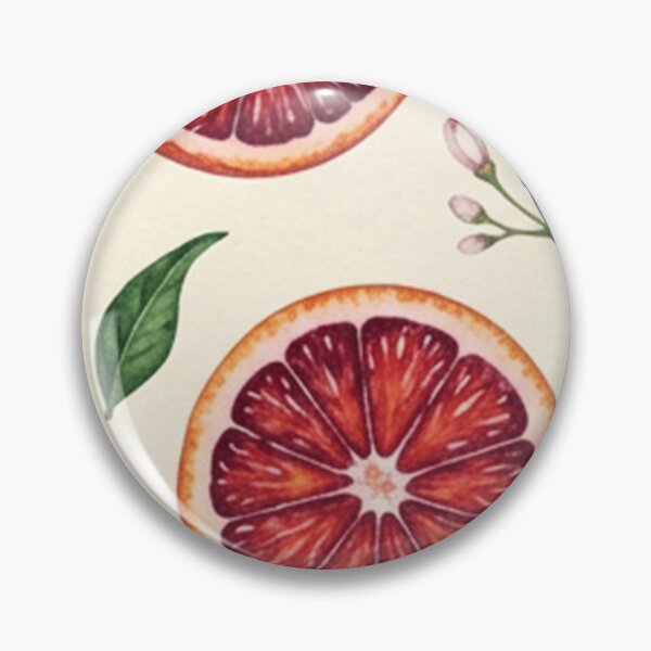 Item preview, Watercolor Blood Orange Citrus Pattern designed and sold by SassyArtistry.