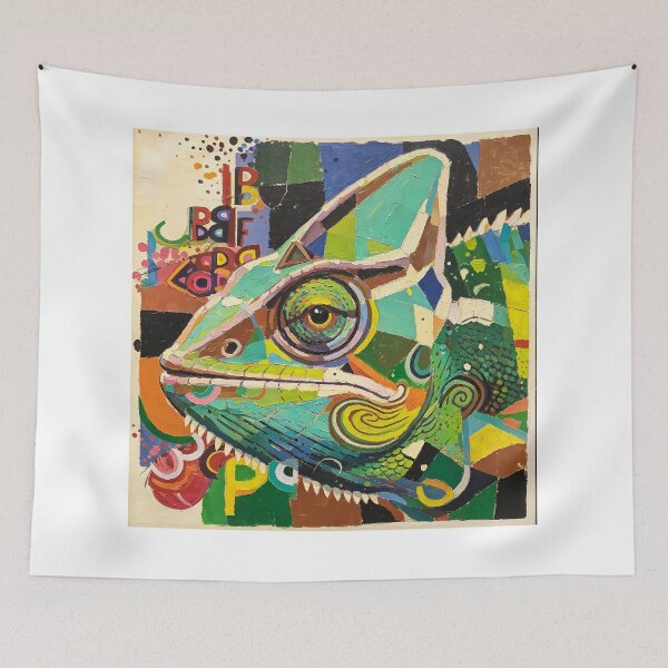 Item preview, retrato colorido designed and sold by forget45studio.