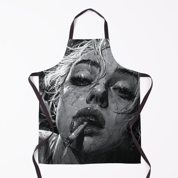Item preview, Midnight Shadows – Monochrome Gothic Portrait designed and sold by Mr Ai Shop.