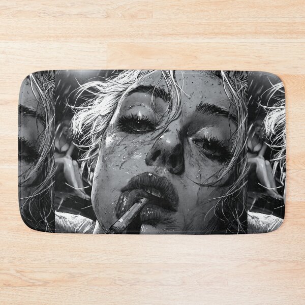 Item preview, Midnight Shadows – Monochrome Gothic Portrait designed and sold by Mr Ai Shop.