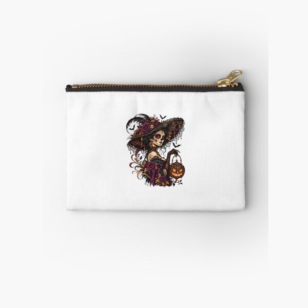 Item preview, Gothic Witch Calavera Sugar Skull Halloween designed and sold by chattsuede.