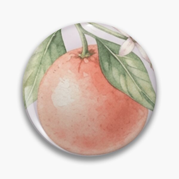 Item preview, Watercolor Pink Grapefruit Citrus Pattern designed and sold by SassyArtistry.