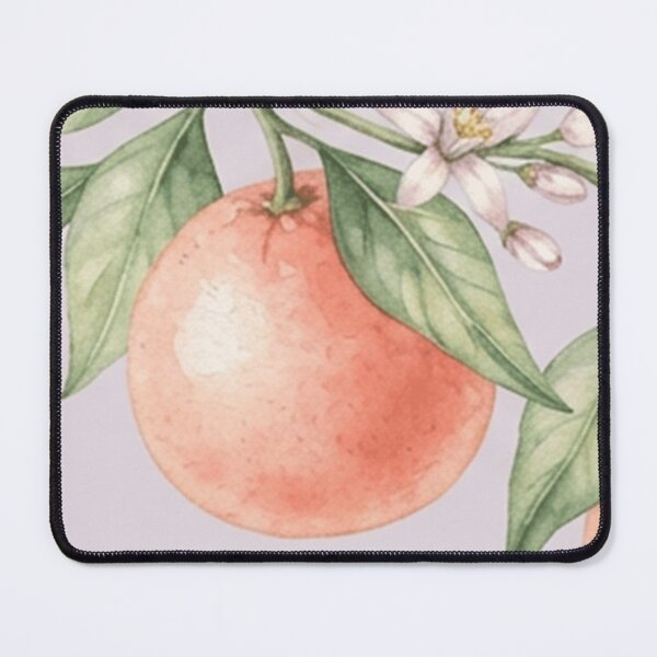 Item preview, Watercolor Pink Grapefruit Citrus Pattern designed and sold by SassyArtistry.