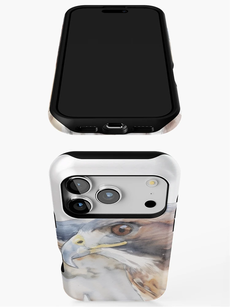 Thumbnail 3 of 4, iPhone Case, Red-Tailed Resolve designed and sold by RdeB.