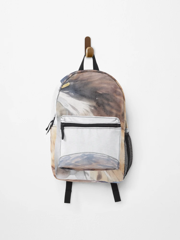 Thumbnail 1 of 3, Backpack, Red-Tailed Resolve designed and sold by RdeB.