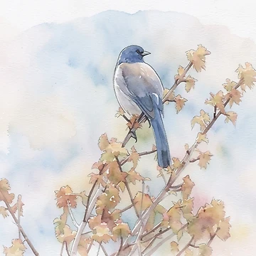 Artwork thumbnail, Autumn Branch by RdeB