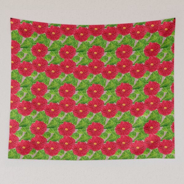 Item preview, Begonias Watercolour Painting Pattern designed and sold by rachelmcintyreart.