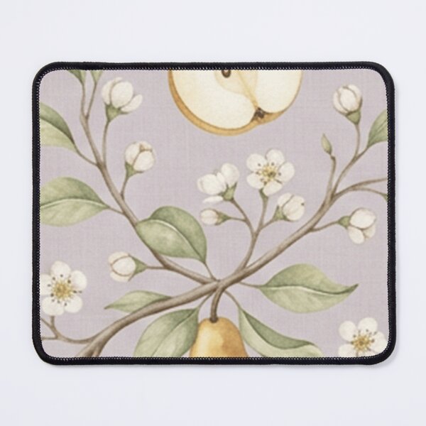 Item preview, Watercolor Golden Pear Botanical Pattern designed and sold by SassyArtistry.