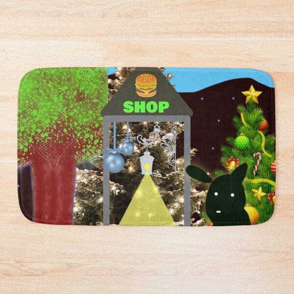 Item preview, Christmas Eve at the Midnight Burger Shop designed and sold by AWADHESH  CHAURASIA.