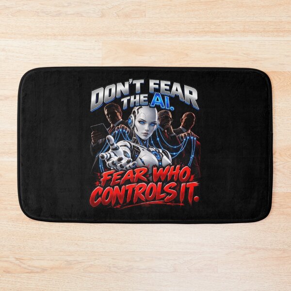 Item preview, DON’T FEAR THE AI. FEAR WHO CONTROLS IT. designed and sold by signshirtz.