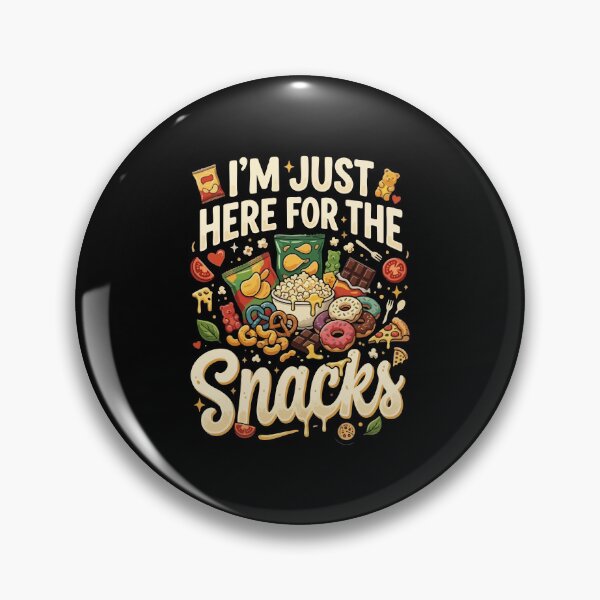 Item preview, Anti-Dating & Relationship I’m Just Here For The Snacks Life Gift for Singles designed and sold by AmeliaShirts.