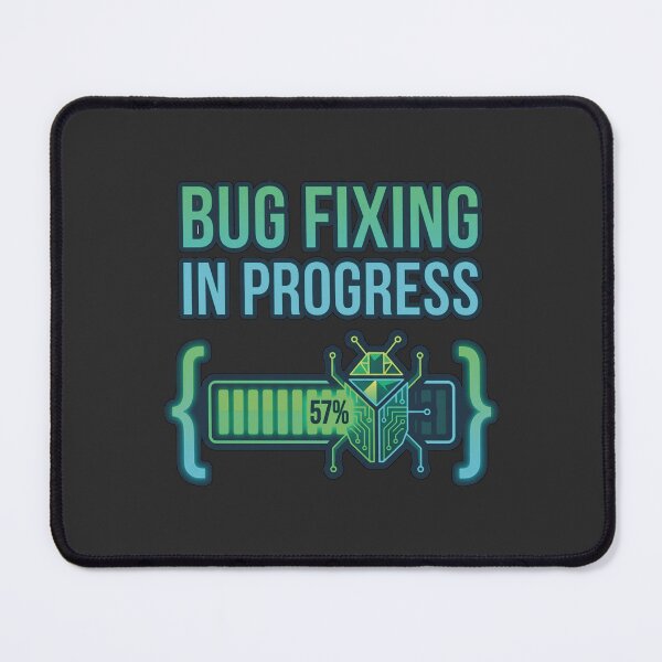 Item preview, Bug Fixing In Progress Funny Developer Humor Tee designed and sold by Ixnor.