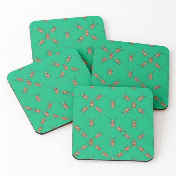 Item preview, Harlequin Beetle – Bold Rainforest Pattern designed and sold by Helt-enkelt.