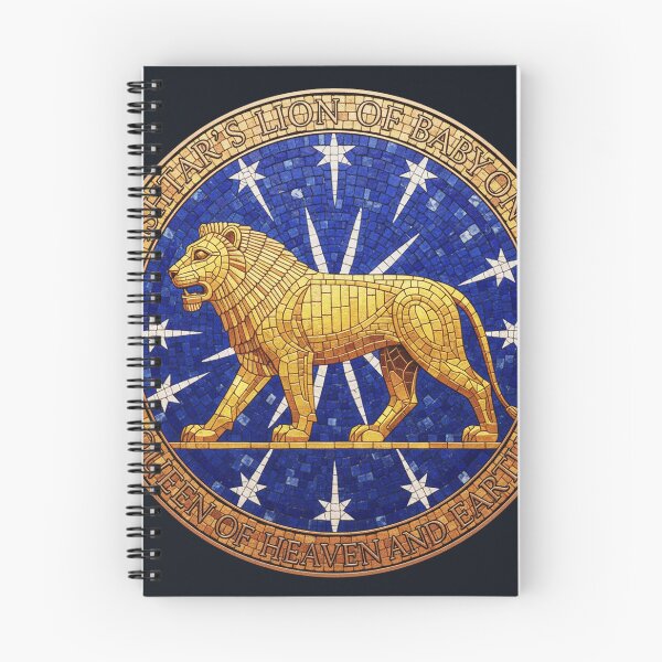 Item preview, Ishtar's Lion of Babylon - Ancient Mosaic Art designed and sold by codex antique.