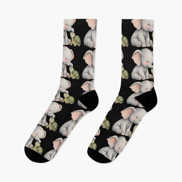 Aperçu de l'œuvre Lien entre un éléphant et une tortue créée et vendue par CozyDesigns24.
