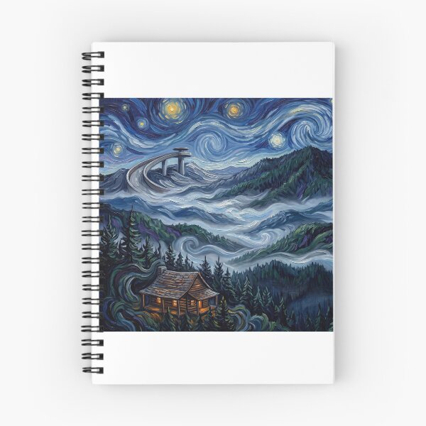 Item preview, Great Smoky Mountains Starry Night designed and sold by Bad-Decisions-Designs.