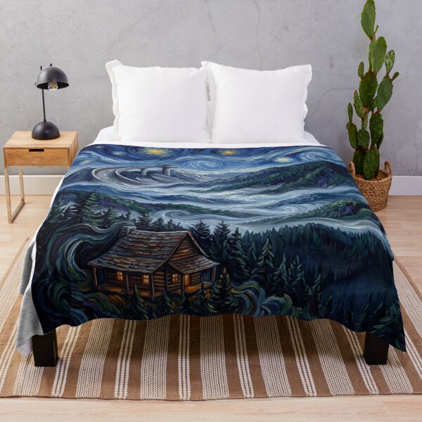 Item preview, Great Smoky Mountains Starry Night designed and sold by Bad-Decisions-Designs.