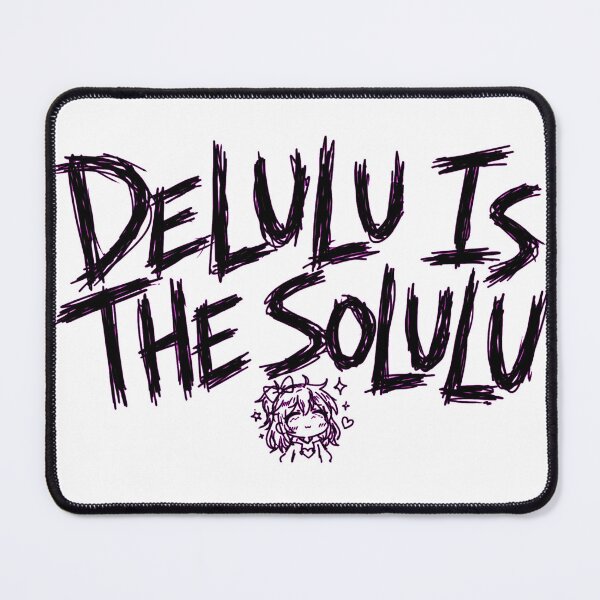 Item preview, Delulu Is The Solulu Funny Delulu Core Gen Z Aesthetic Girl designed and sold by GenZPopStudio.