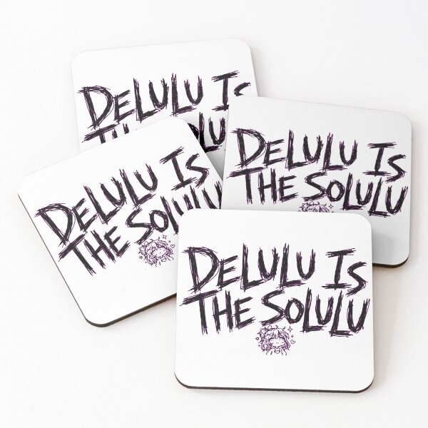 Item preview, Delulu Is The Solulu Funny Delulu Core Gen Z Aesthetic Girl designed and sold by GenZPopStudio.