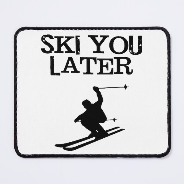 Item preview, Ski You Later Funny Skiing Pun Design for Winter Sports Enthusiasts designed and sold by Allfather077.