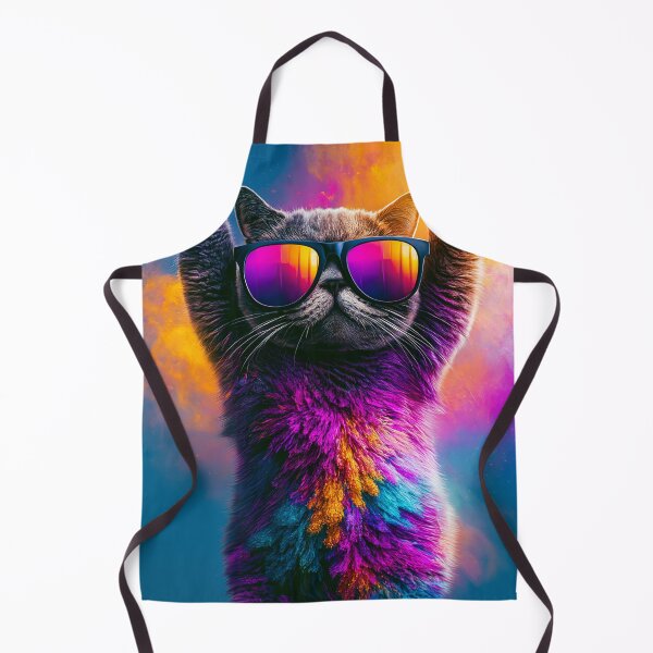 Item preview, Paws Up – Colourful Party Cat designed and sold by Mr Ai Shop.