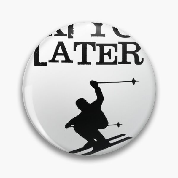 Item preview, Ski You Later Funny Skiing Pun Design for Winter Sports Enthusiasts designed and sold by Allfather077.