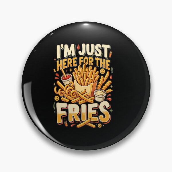 Item preview, Anti-Dating & Relationship I’m Just Here For The Fries Gift for Singles designed and sold by AmeliaShirts.