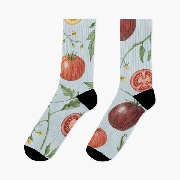 Item preview, Watercolor Heirloom Tomato Garden Pattern designed and sold by SassyArtistry.