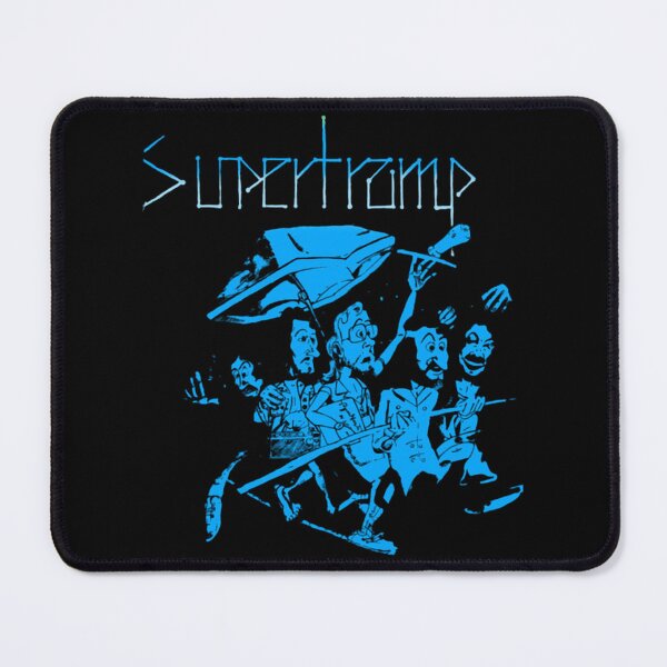 Artikelvorschau, Supertramp Blue Experimental Rock Illustration entworfen und verkauft von NikoKoch.