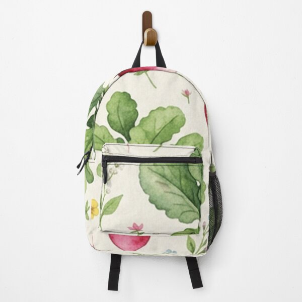 Item preview, Watercolor Radish Garden Botanical Pattern designed and sold by SassyArtistry.