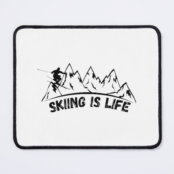 Item preview, Skiing Is Life - Passionate Winter Sports Design for Ski Enthusiasts designed and sold by Allfather077.