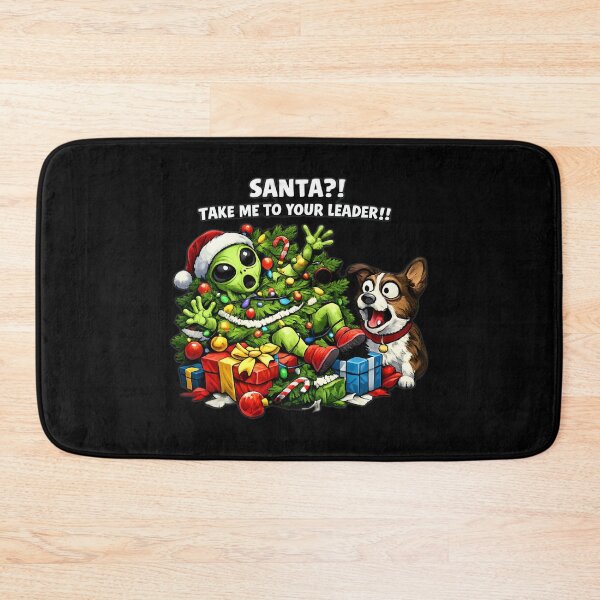 Item preview, • Funny Corgi Dog Alien Christmas Tree - Lustiges Corgi Hund Alien designed and sold by Funnygiftsstudio .