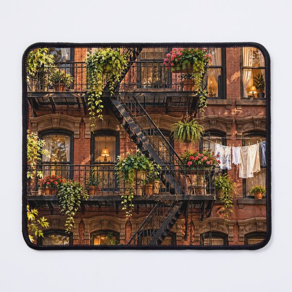 Item preview, Brooklyn Fire Escape  designed and sold by Jonnybonnie.
