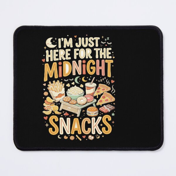 Item preview, Anti-Dating & Relationship I’m Just Here For The Midnight Snacks Gift for Singles designed and sold by AmeliaShirts.