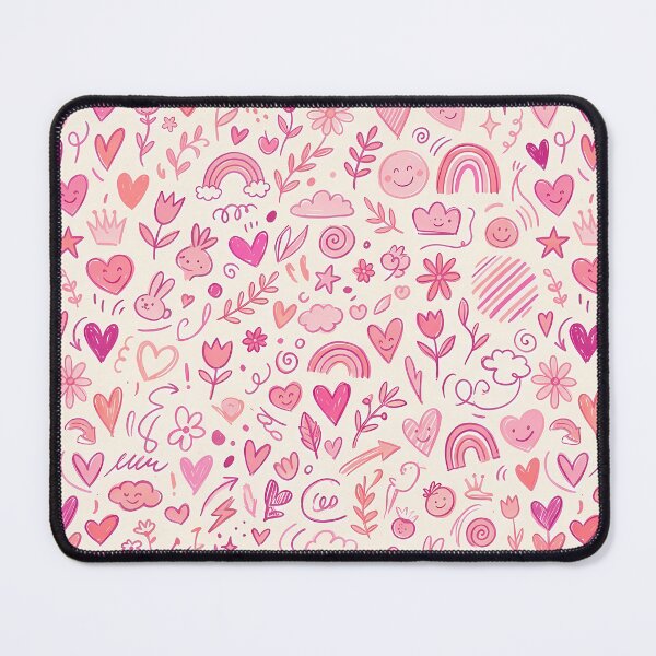 Item preview, CC Whimsical Hand Drawn Folk Art Doodle Pattern designed and sold by ART ATTACK ZONE.