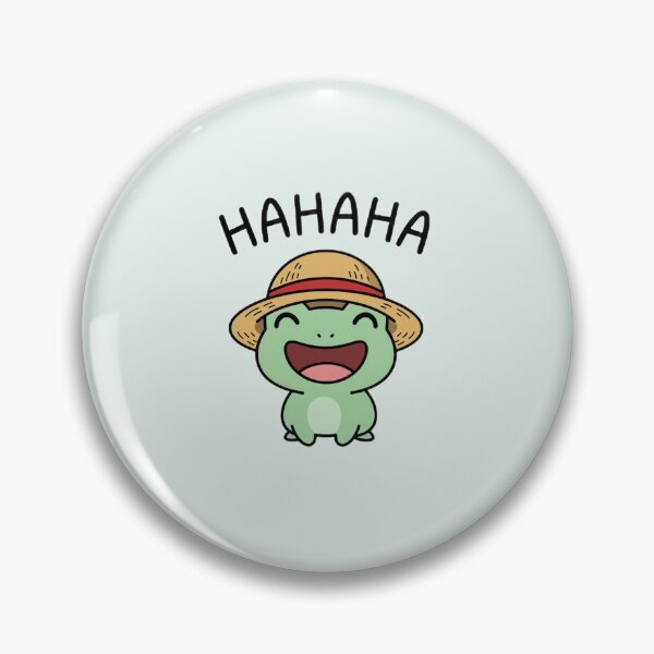 Item preview, Cute frog wearing strawhat designed and sold by pixellm.