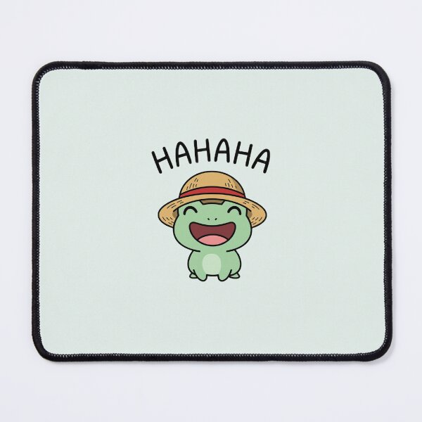 Item preview, Cute frog wearing strawhat designed and sold by pixellm.