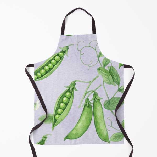 Item preview, Watercolor Green Pea Botanical Pattern designed and sold by SassyArtistry.