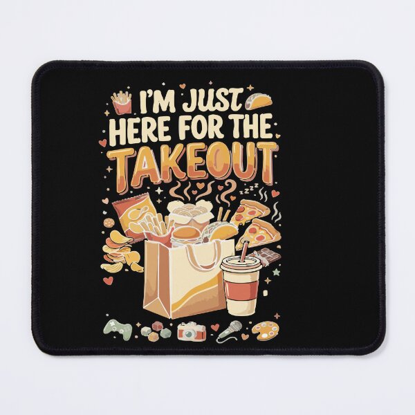 Item preview, Anti-Dating & RelationshipI’m Just Here For The Takeout Gift for Singles designed and sold by AmeliaShirts.
